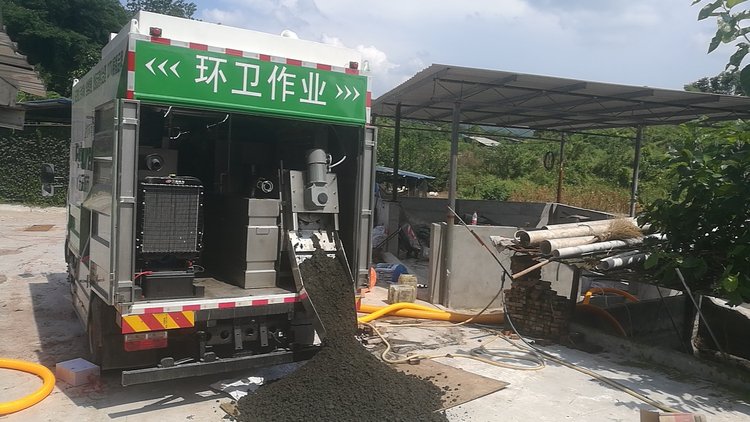 干驿镇污泥干湿分离技术