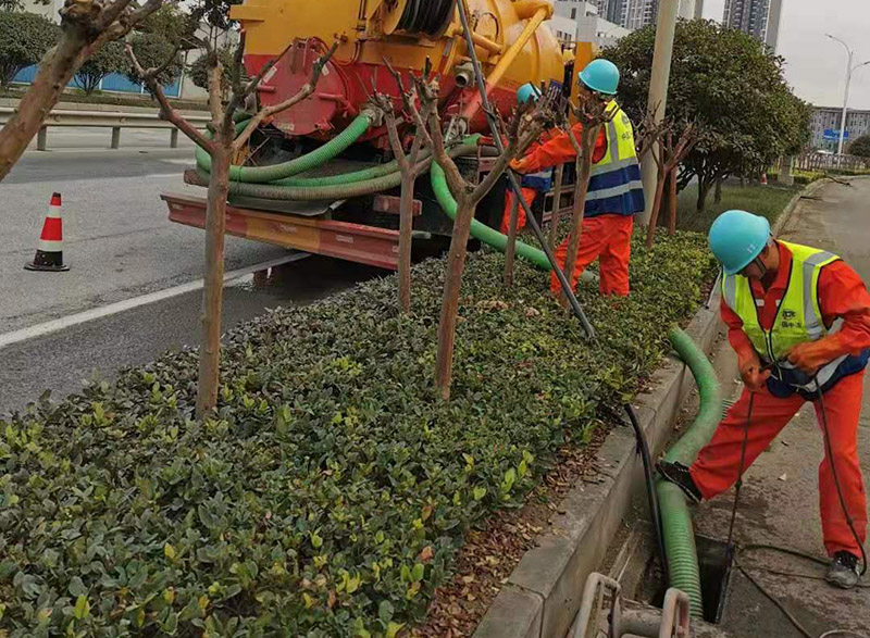 干驿镇市政管道清淤